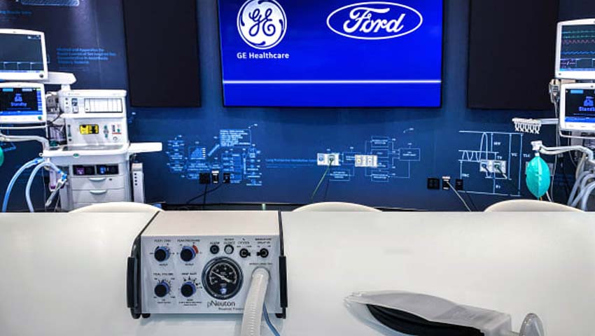 Ford to Produce 50,000 Ventilators in Michigan in Next 100 Days; Partnering with GE Healthcare Will Help Coronavirus Patients